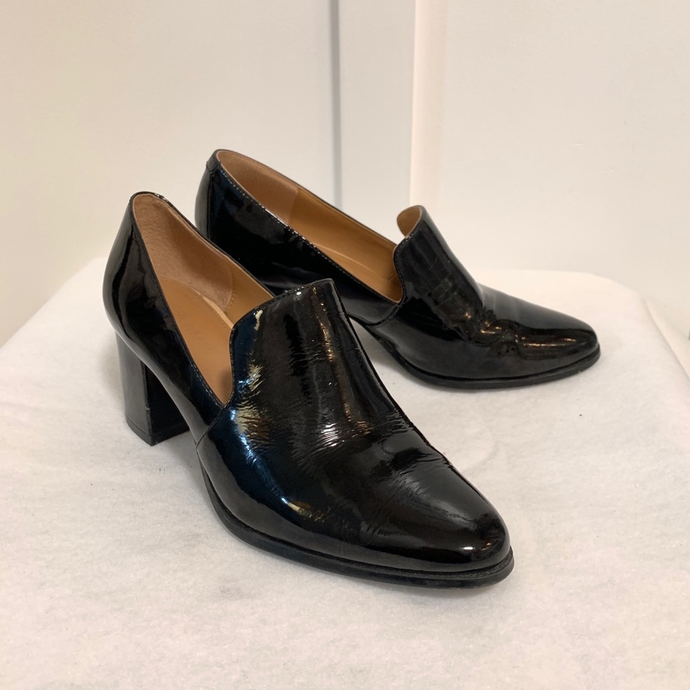 Calvin Klein Patent Leather Pointed Loafer